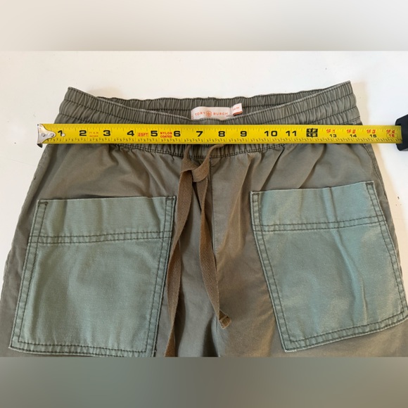 Tory Burch modern twill ankle straight leg cotton blend pants size XS - Picture 11 of 15